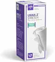 Oz Medica　専用！！ Unna-Z Stretch Zinc Paste Calamine Bandage 4in x 10yd 12Ct
